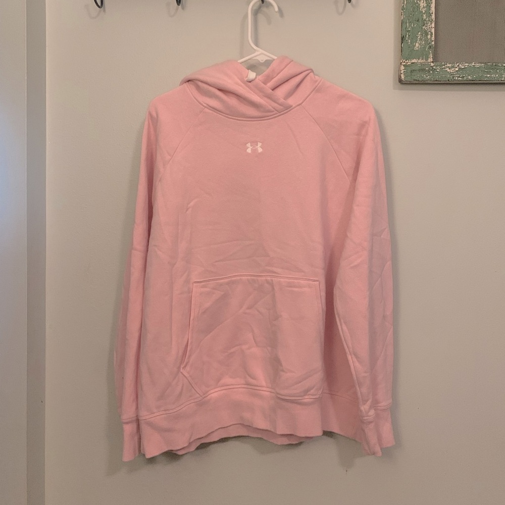 Women’s Under Armour Hoodie: Light Pink